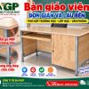 Bộ bàn ghế giáo viên bằng gỗ MDF tại Gia Lai