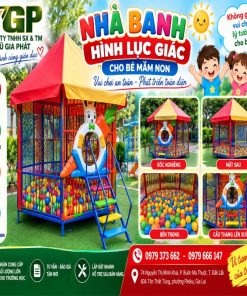 Đơn vị cung cấp nhà banh ngoài trời cho trẻ Mầm Non tại Gia Lai