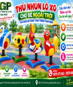 Đơn vị làm thú nhún cho trẻ mầm non ở Gia Lai
