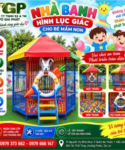 Nhà banh cho bé Mầm Non giá rẻ tại Gia Lai