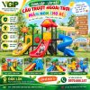 Đơn vị cung cấp cầu trượt liên hoàn ngoài trời tại Đắk Lắk